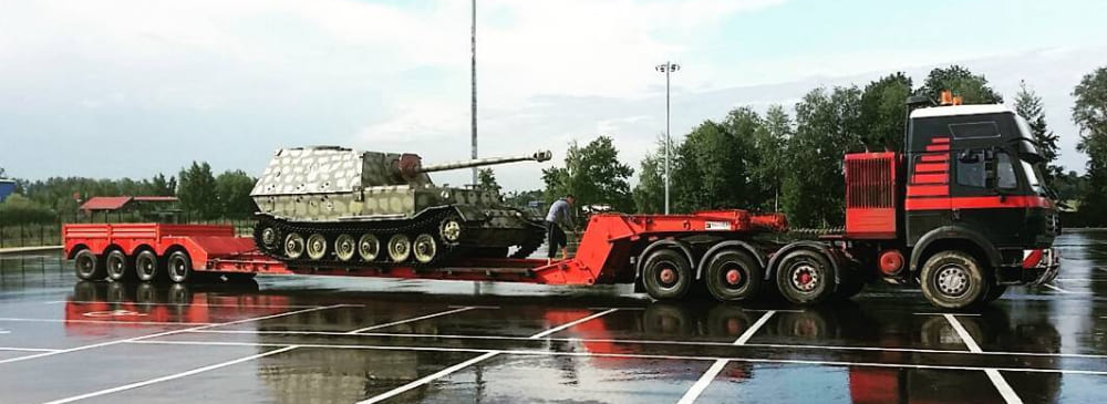 Перевозка военной техники