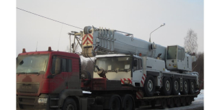 Перевозка экскаваторов на трале - 7