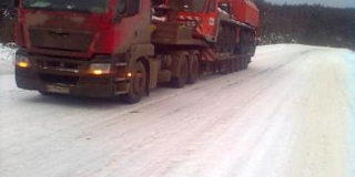 Перевозка крана КАТО - 63 т.